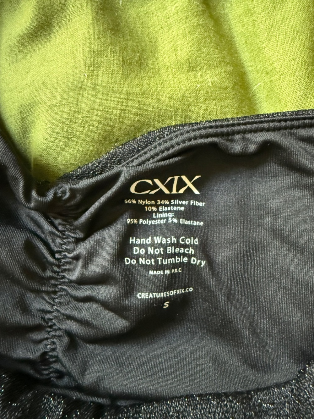 CXIX black Aphrodite pole top and bottoms - Picture 5 of 5